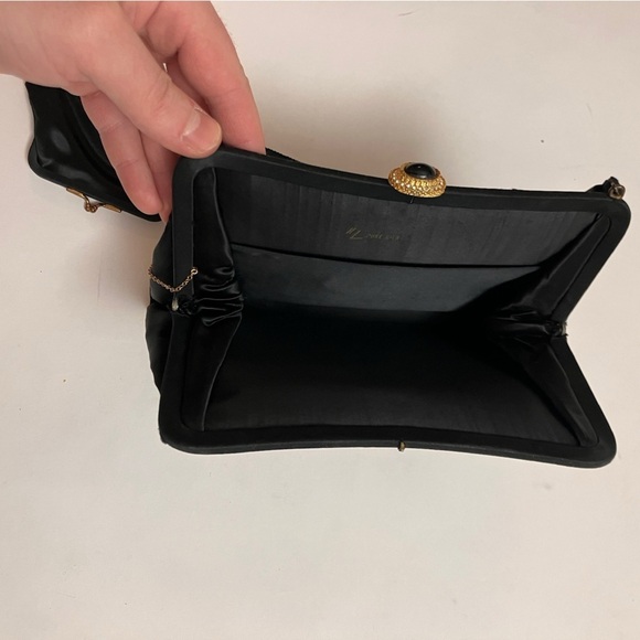 VINTAGE HARRY LEVINE “pure silk” handbag - Picture 9 of 9